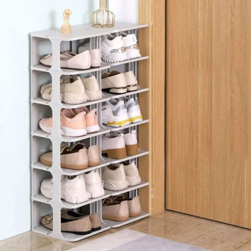 7 tier shoe organiser