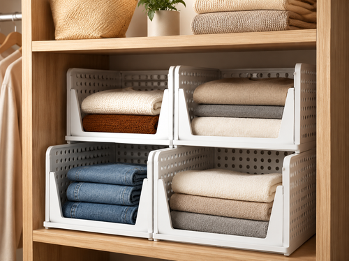 4 Pack Mesh Organiser