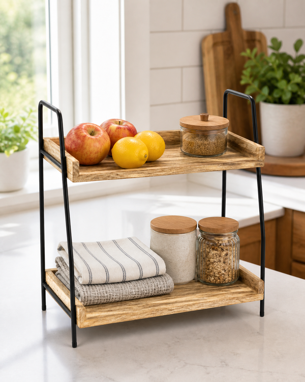 2 Tier Countertop Organizer | Mini Shelf