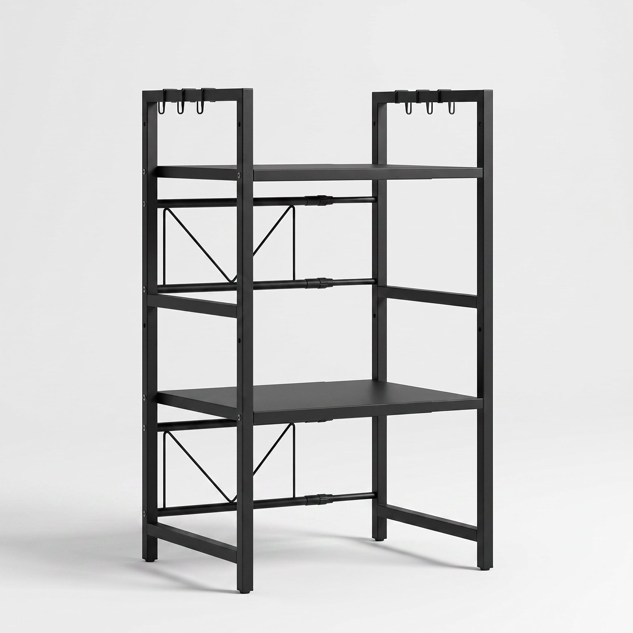 3 tier storage rack for kitchen